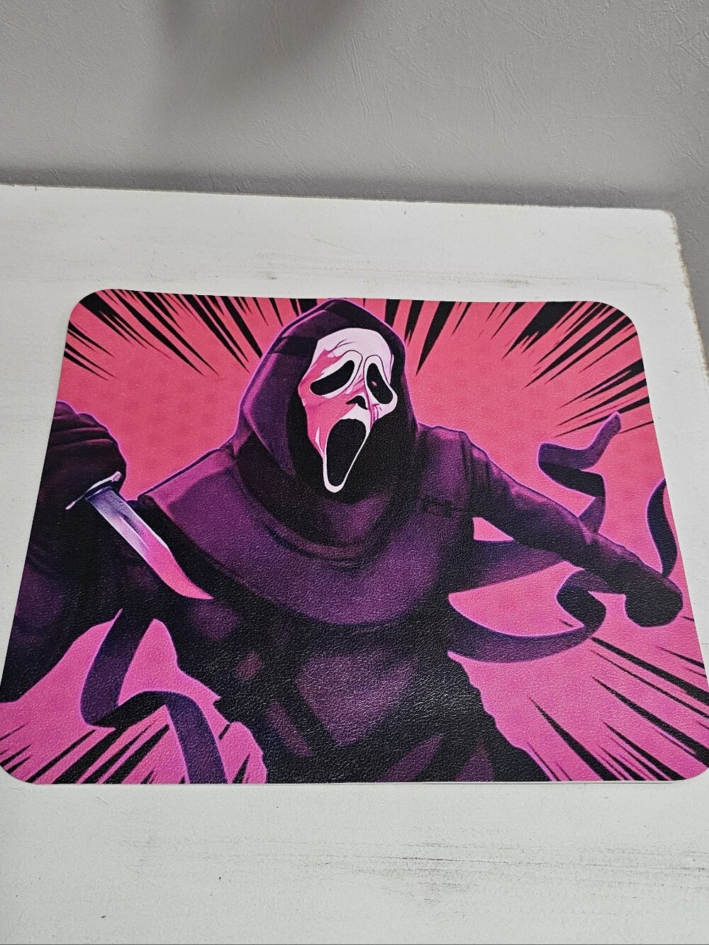 Ghost Face Mouse Pad